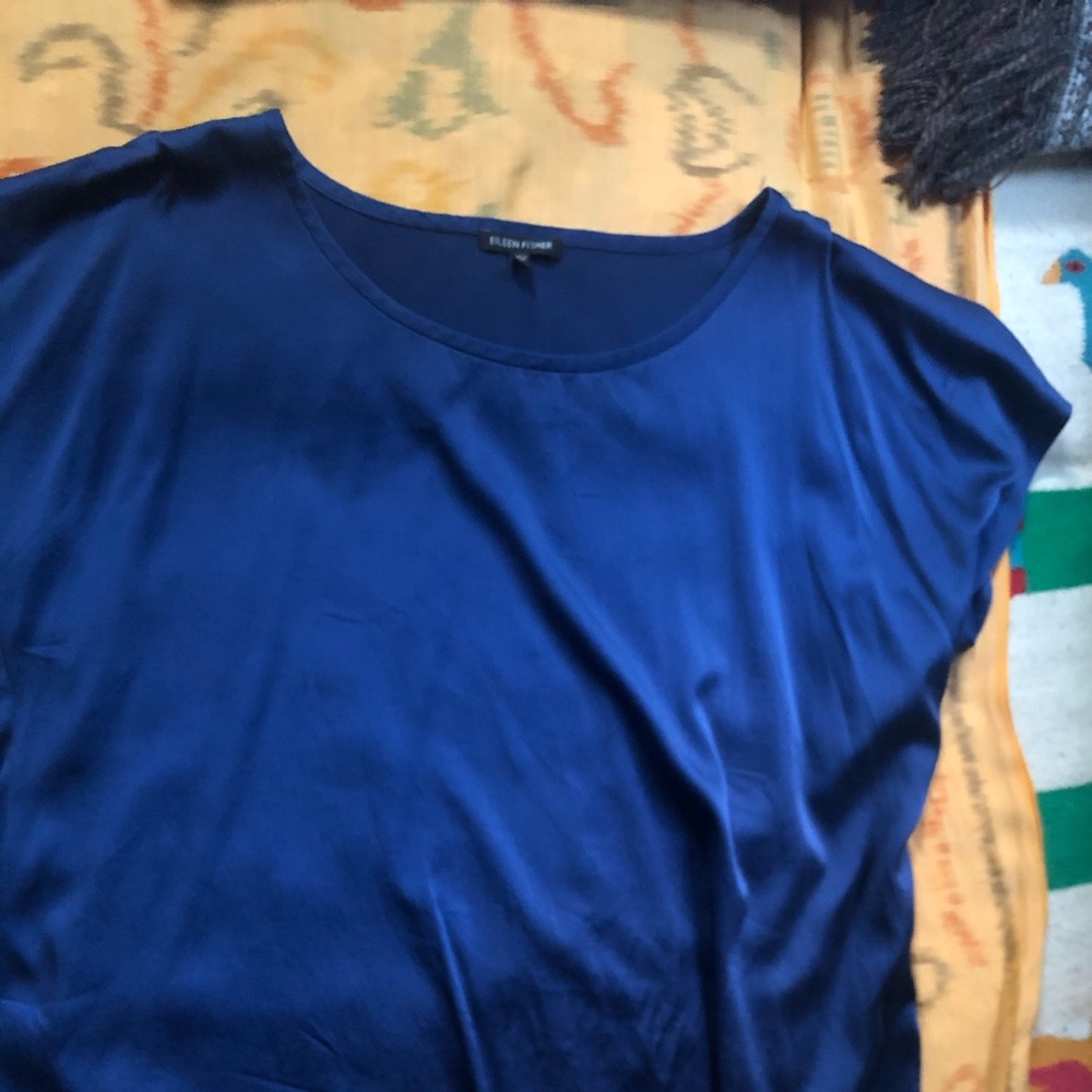 Eileen Fisher silk blouse